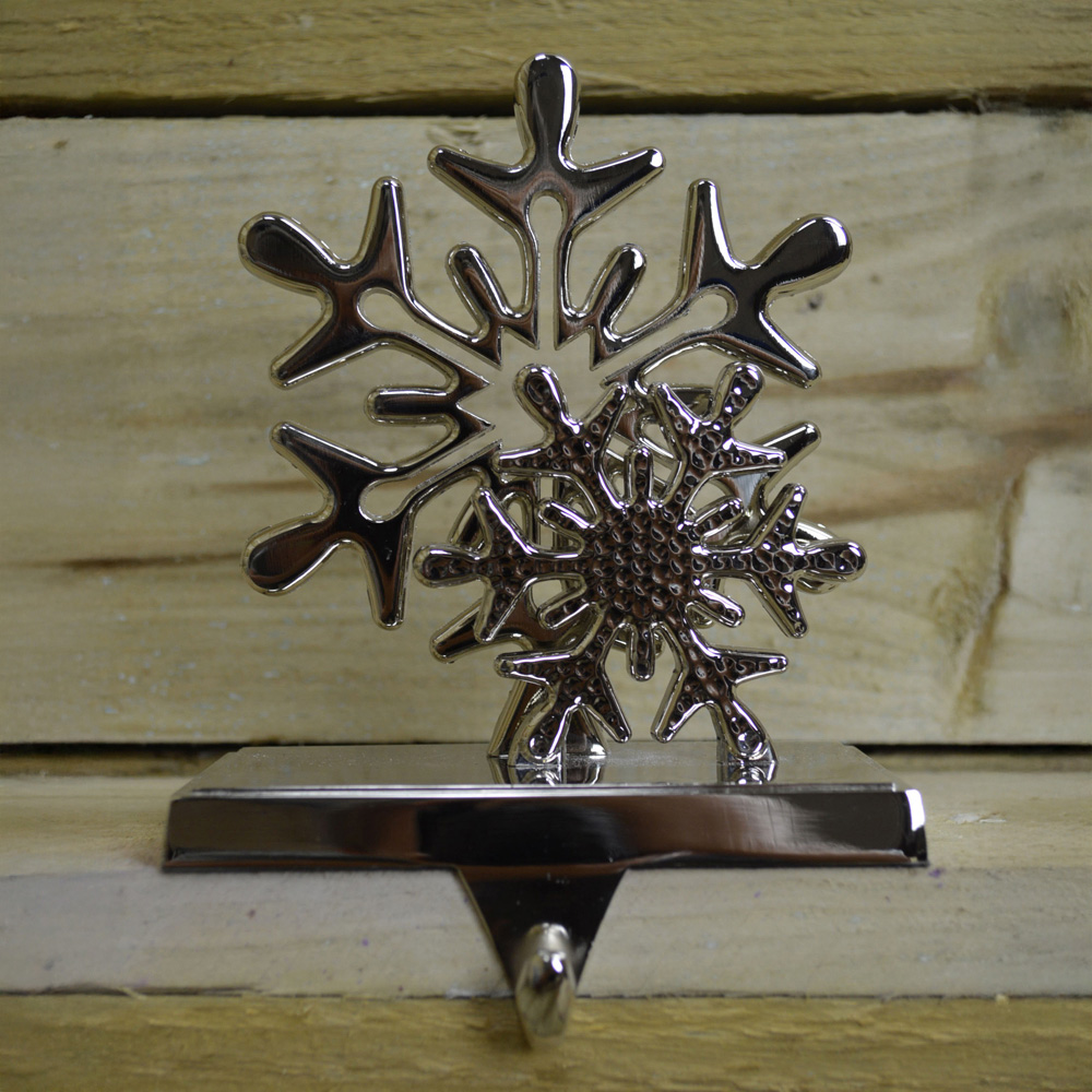 Premier Snowflake Christmas Stocking Hanger 16cm Image 4