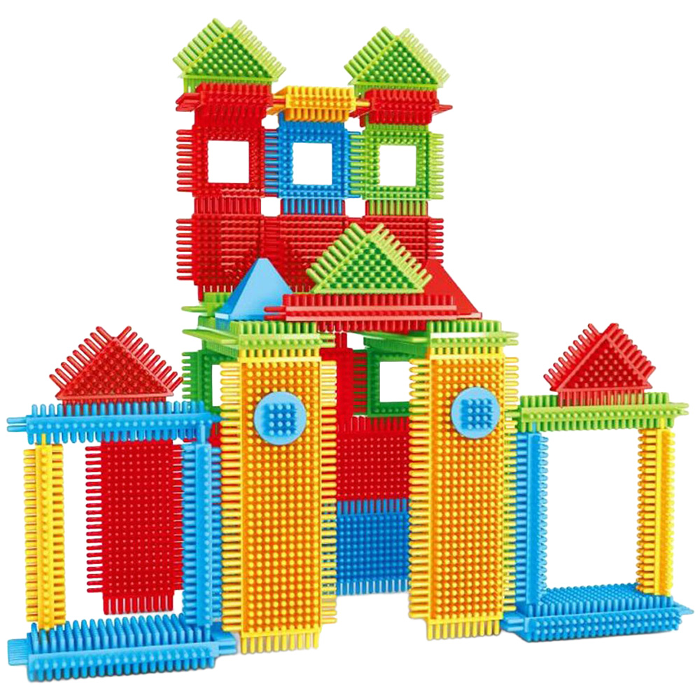 150 Piece Hedgehog Building Blocks - Multicolour Image