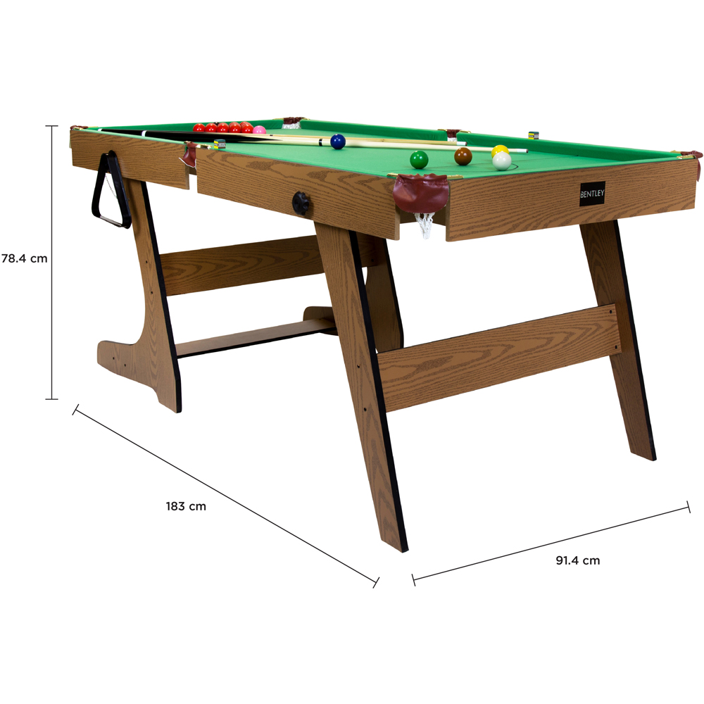 Charles Bentley Premium Pool Table 6ft Image 9
