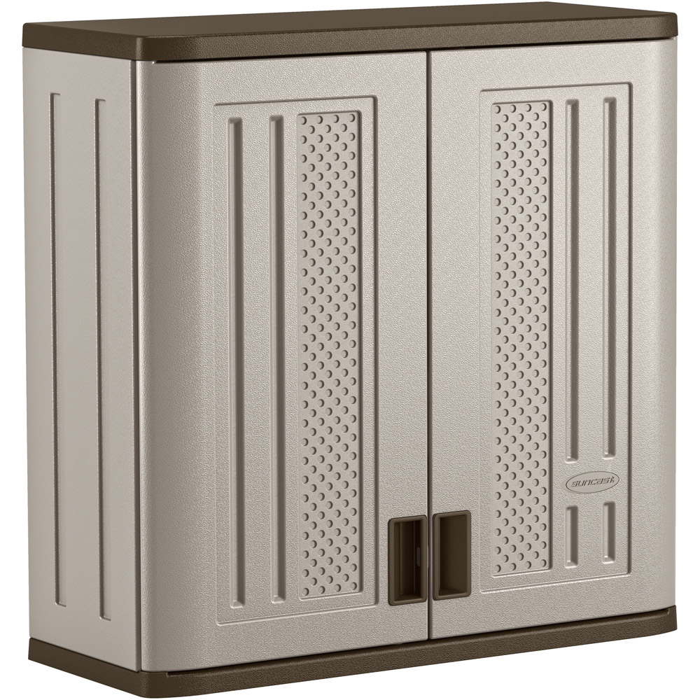 Suncast Haven Wall Storage Cabinet Image 1