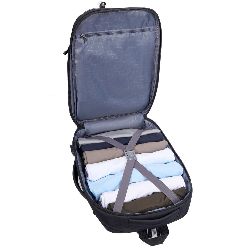 A2B Pioneer 20L Black RyanAir Underseat Onboard Backpack Image 9