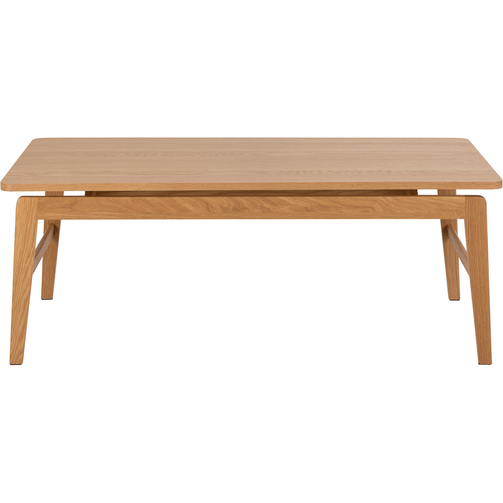 Florence Essex Rectangular Oak Coffee Table Image 3