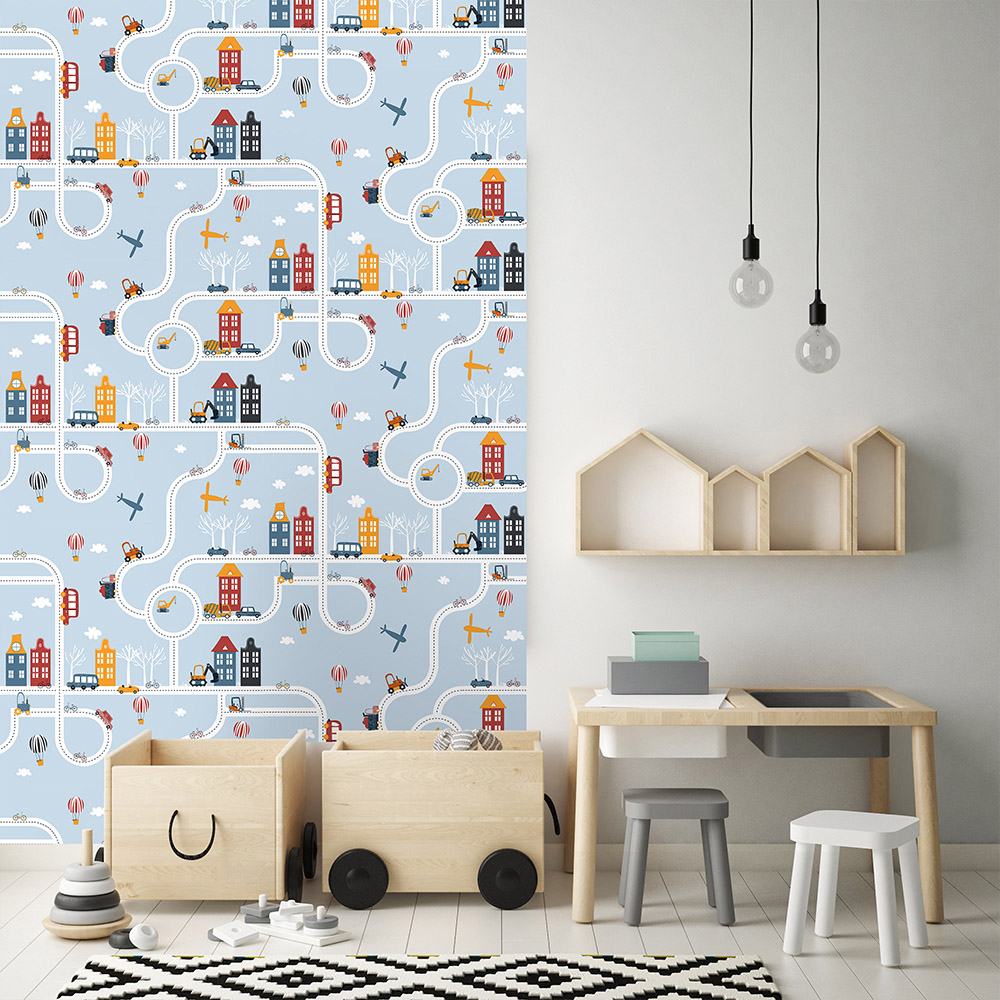 Muriva Mini City Wallpaper Image 2