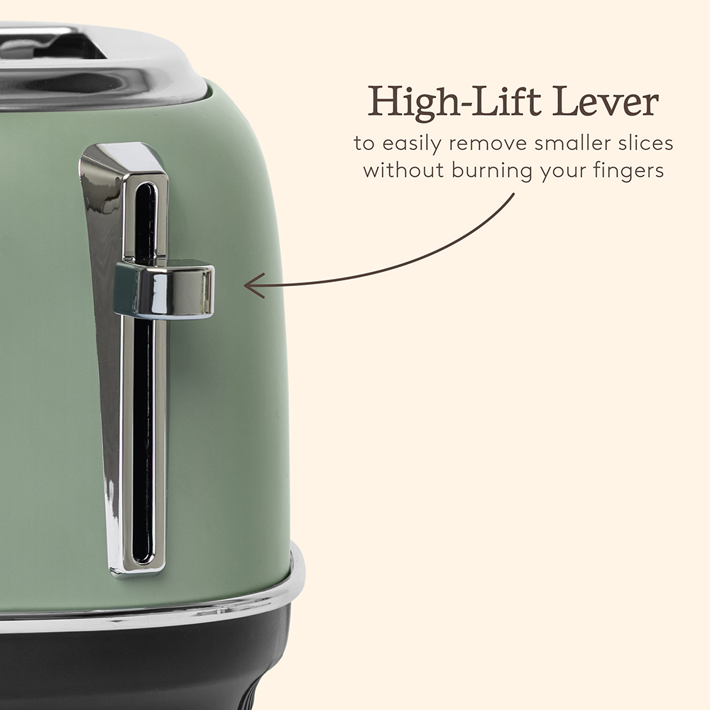 Haden Jersey 214287 Cedar Green Steel 4 Slice Toaster Image 6