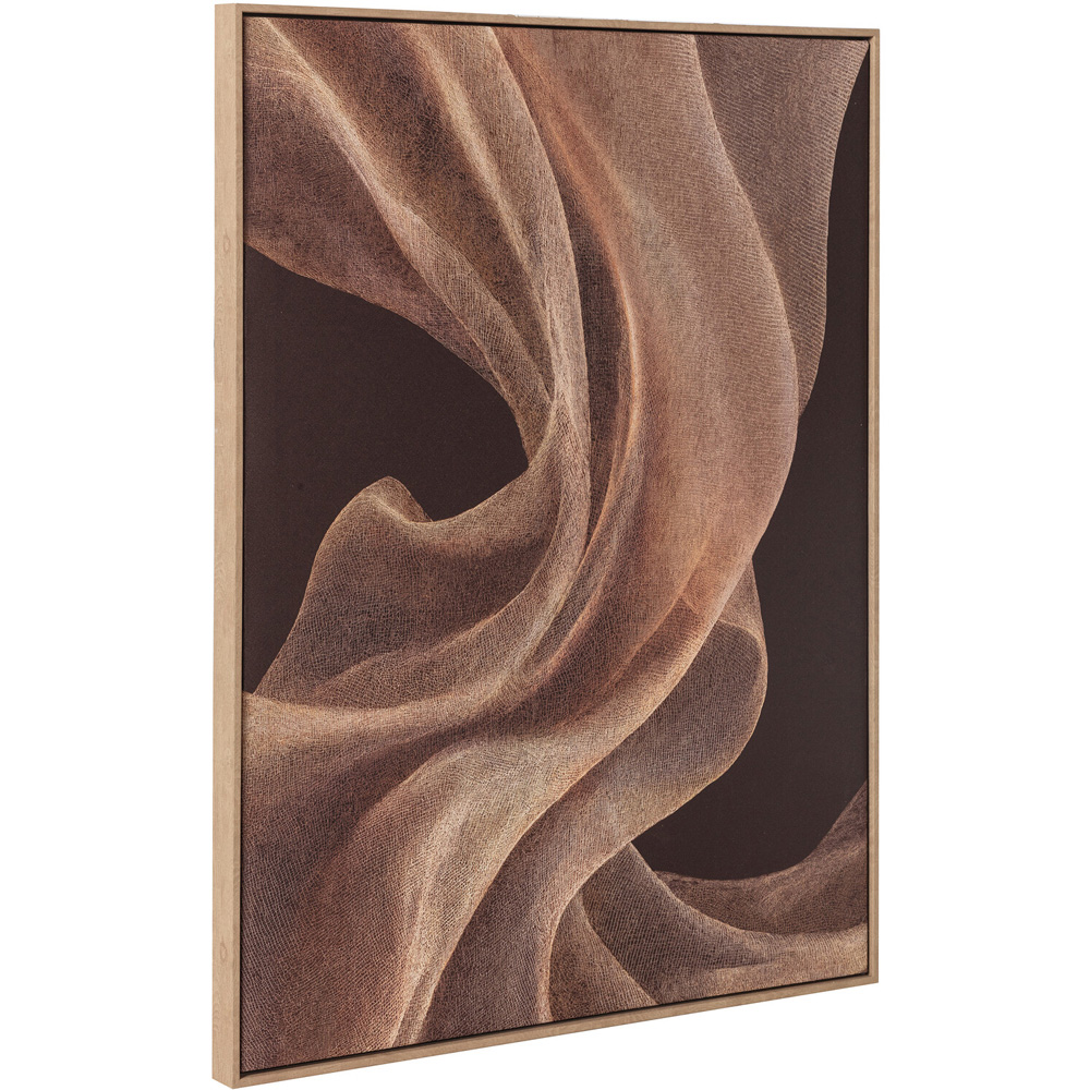 Chocolate Smokey Textured Framed Art Image 3