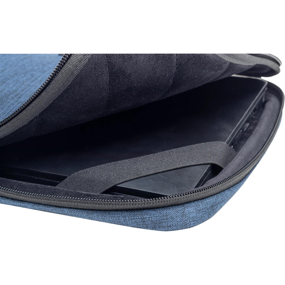 Exacompta Blue 13-14 inch Padded Laptop Sleeve Image 4