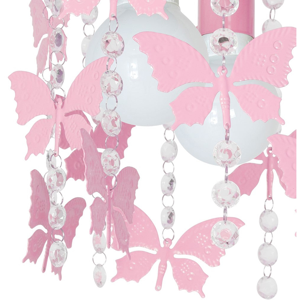 Milagro Angelica Soft Pink Ceiling Lamp 230V Image 2