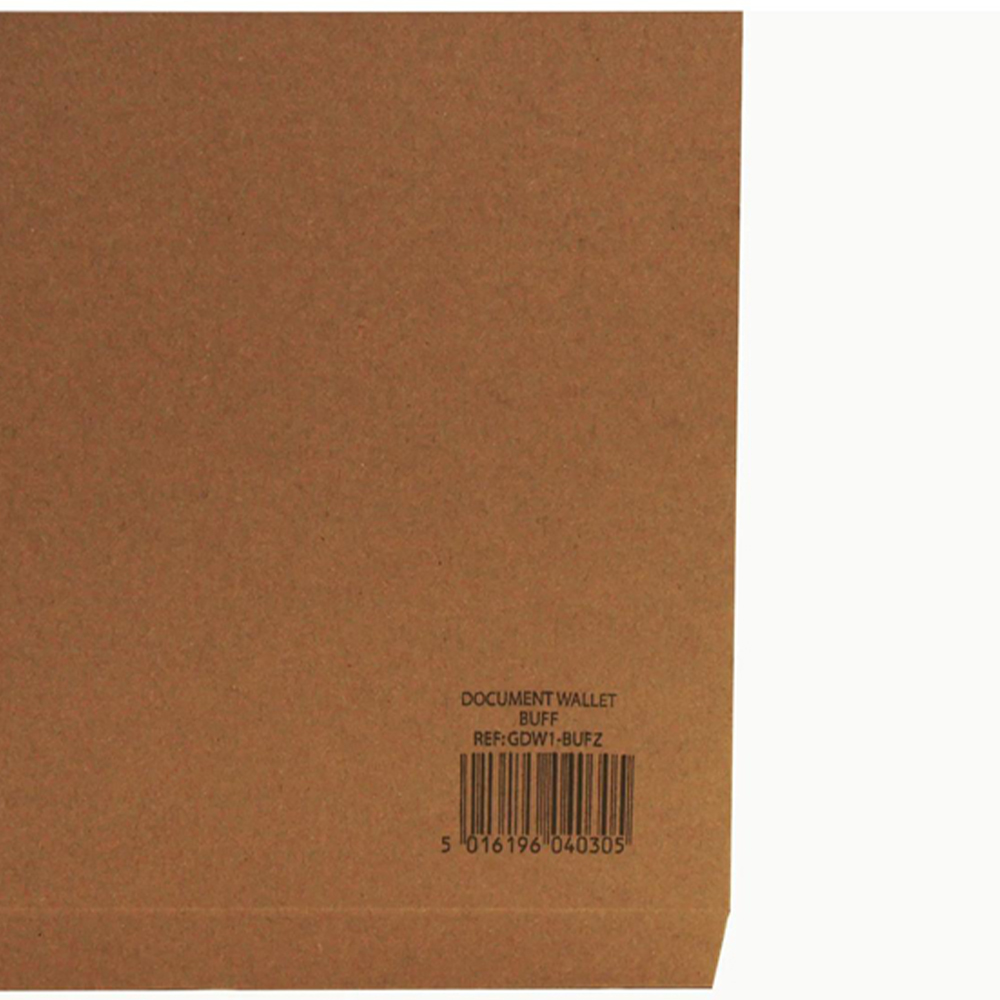 Exacompta Guildhall Buff A4+ Manilla Document Wallet 50 Pack Image 6