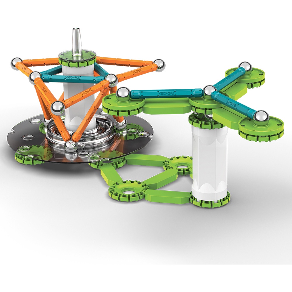 Geomag Mechanics Motion Recycled 2 Magnetic Gears Set 96 Piece Image 2