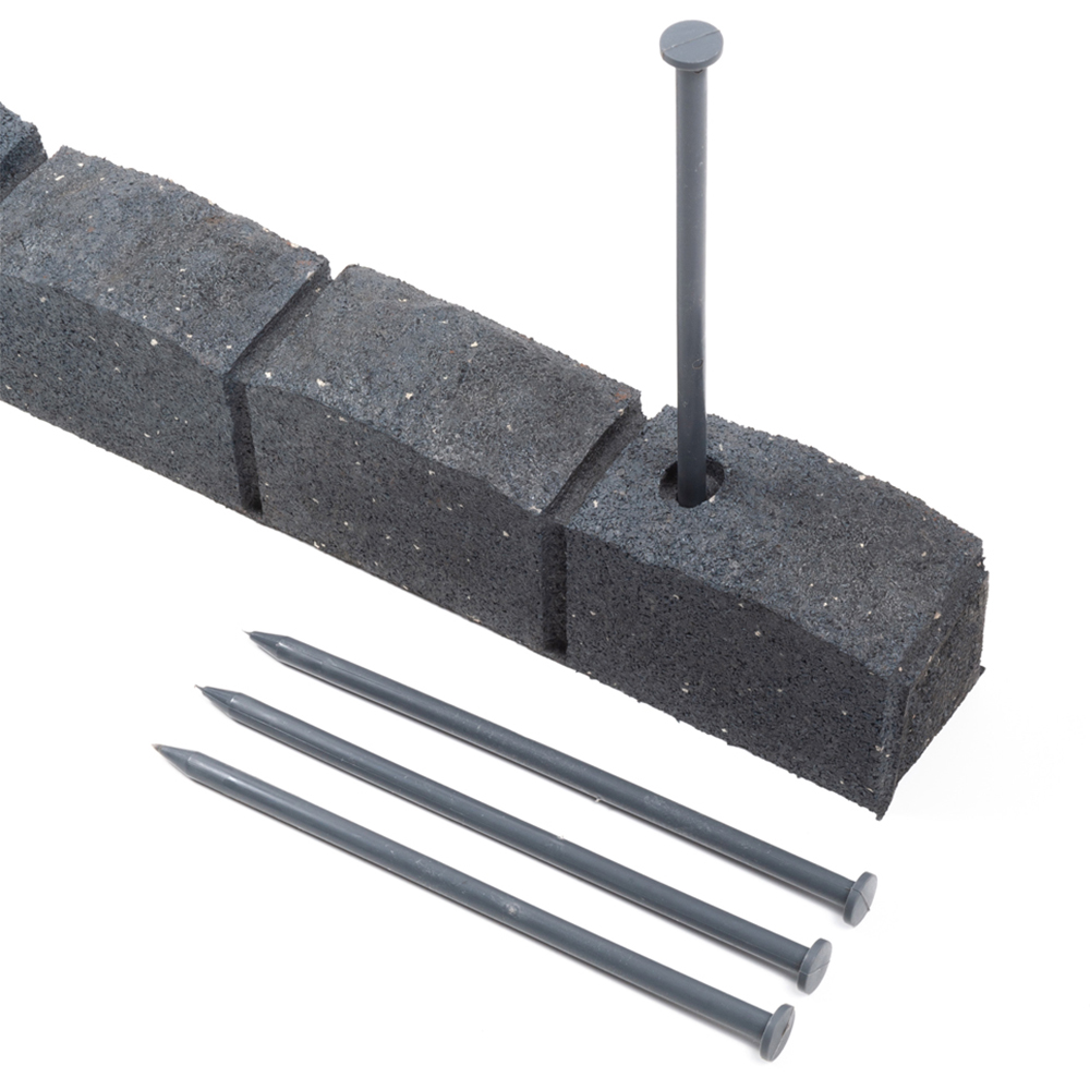 Nicoman Grey Roman Stone Garden Border 1.2m 2 Pack Image 3
