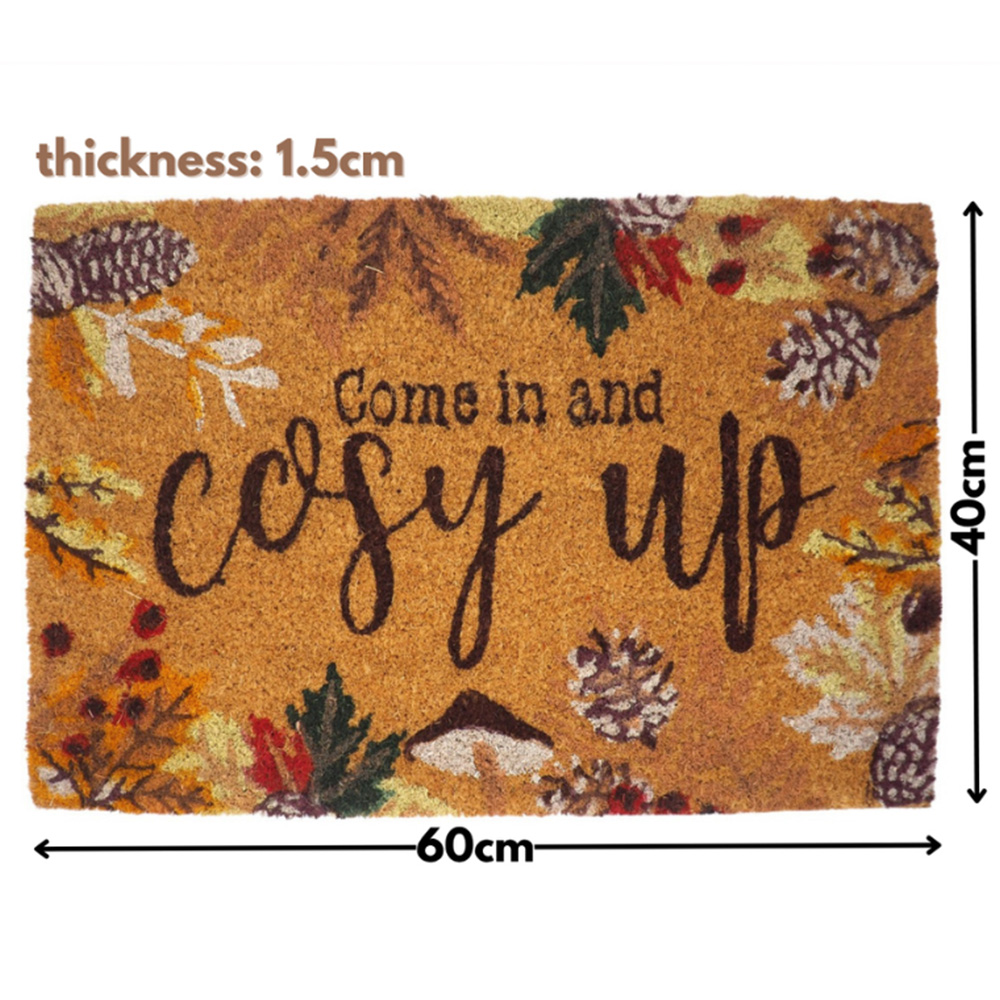 Garden Mile Cosy Up Non Slip Door Mat Image 9