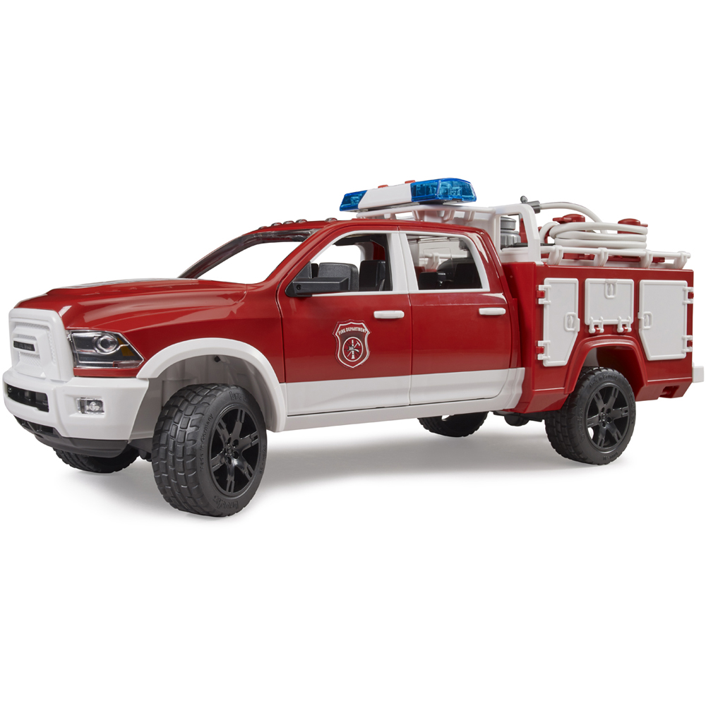 Bruder RAM 2500 Light and Sound Fire Engine Truck Image 3
