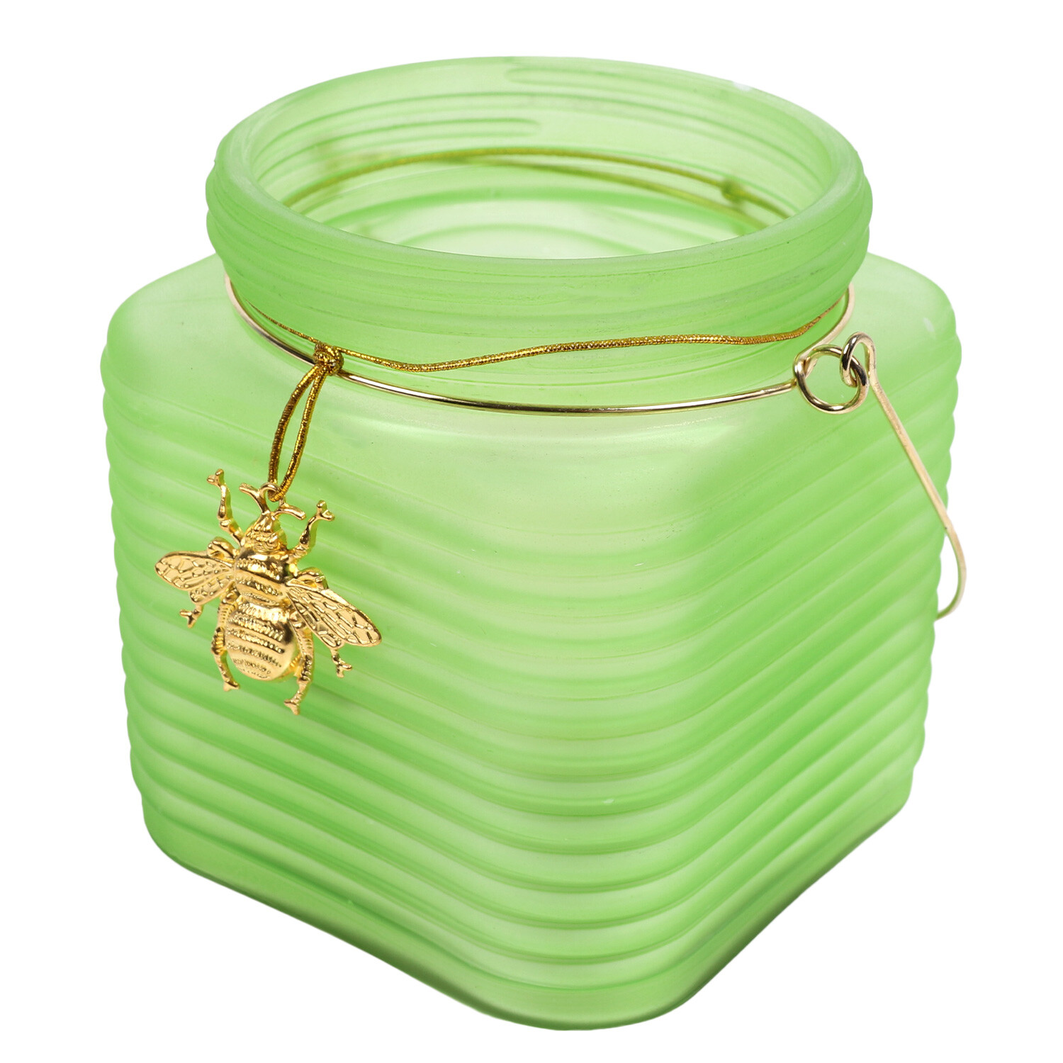 Glass Hanging Citronella Candle Image 5