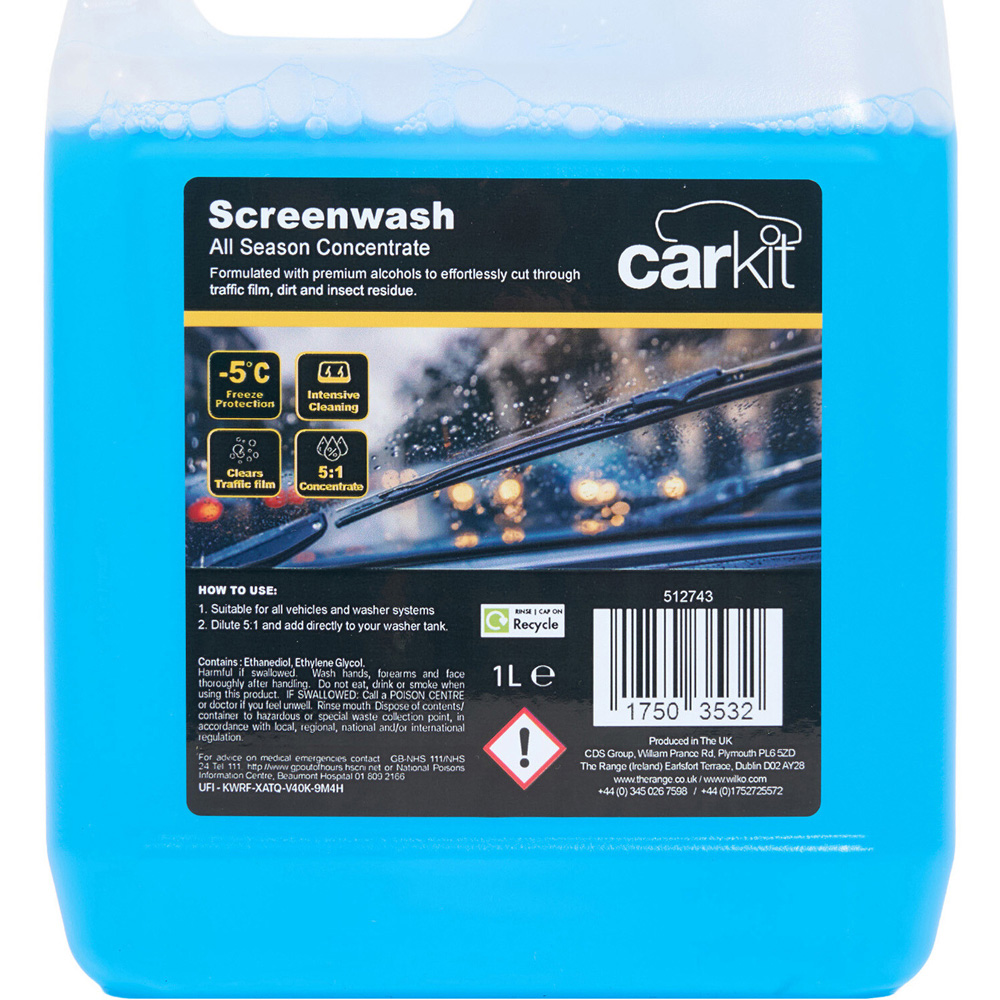 Carkit All Season Concentrated Screen Wash Image 4