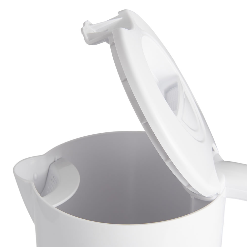 Wilko White Cordless 1.7L Kettle Wilko