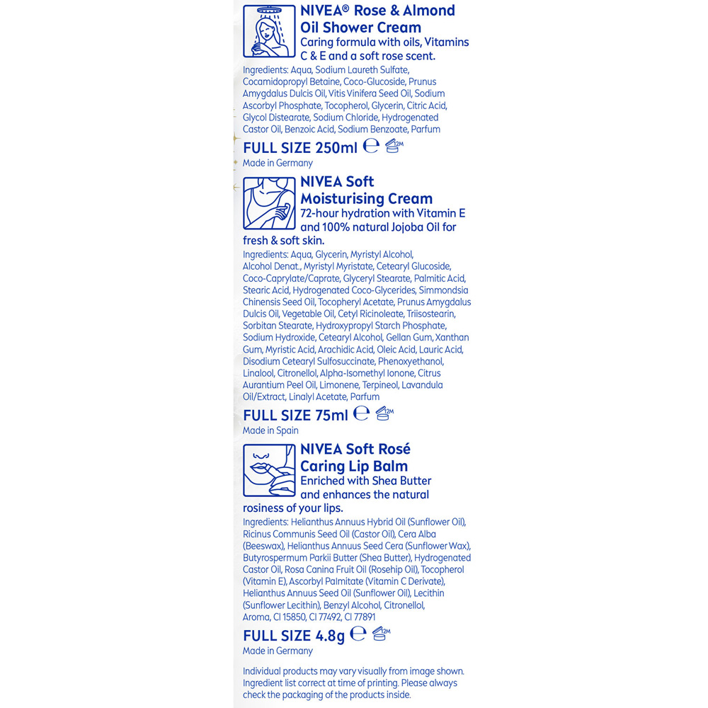 Nivea Time To Soften Gift Set Image 3