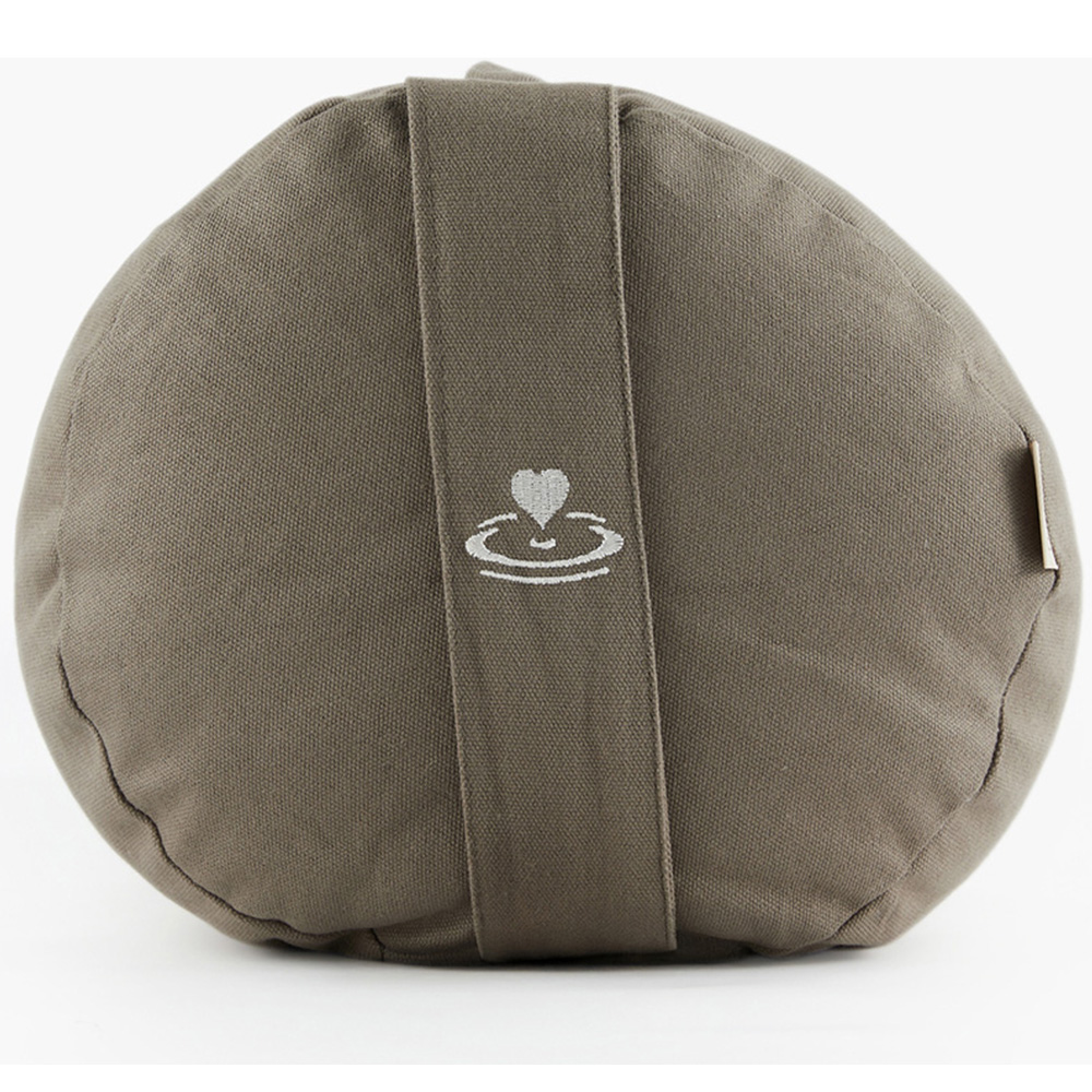 Myga Wood Buckwheat Yoga Support Bolster Pillow Image 3