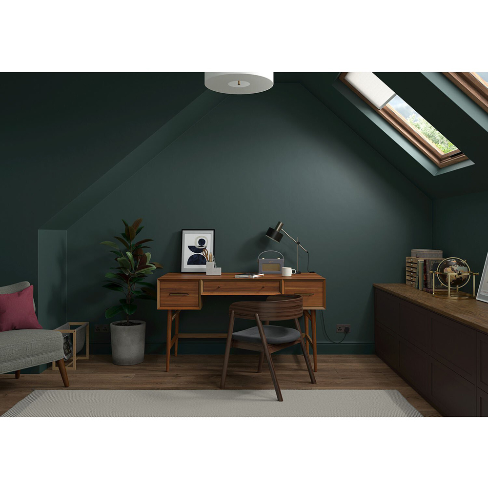 Dulux Heritage Walls and Ceilings Mallard Green Velvet Matt Emulsion Paint 2.5L Image 7