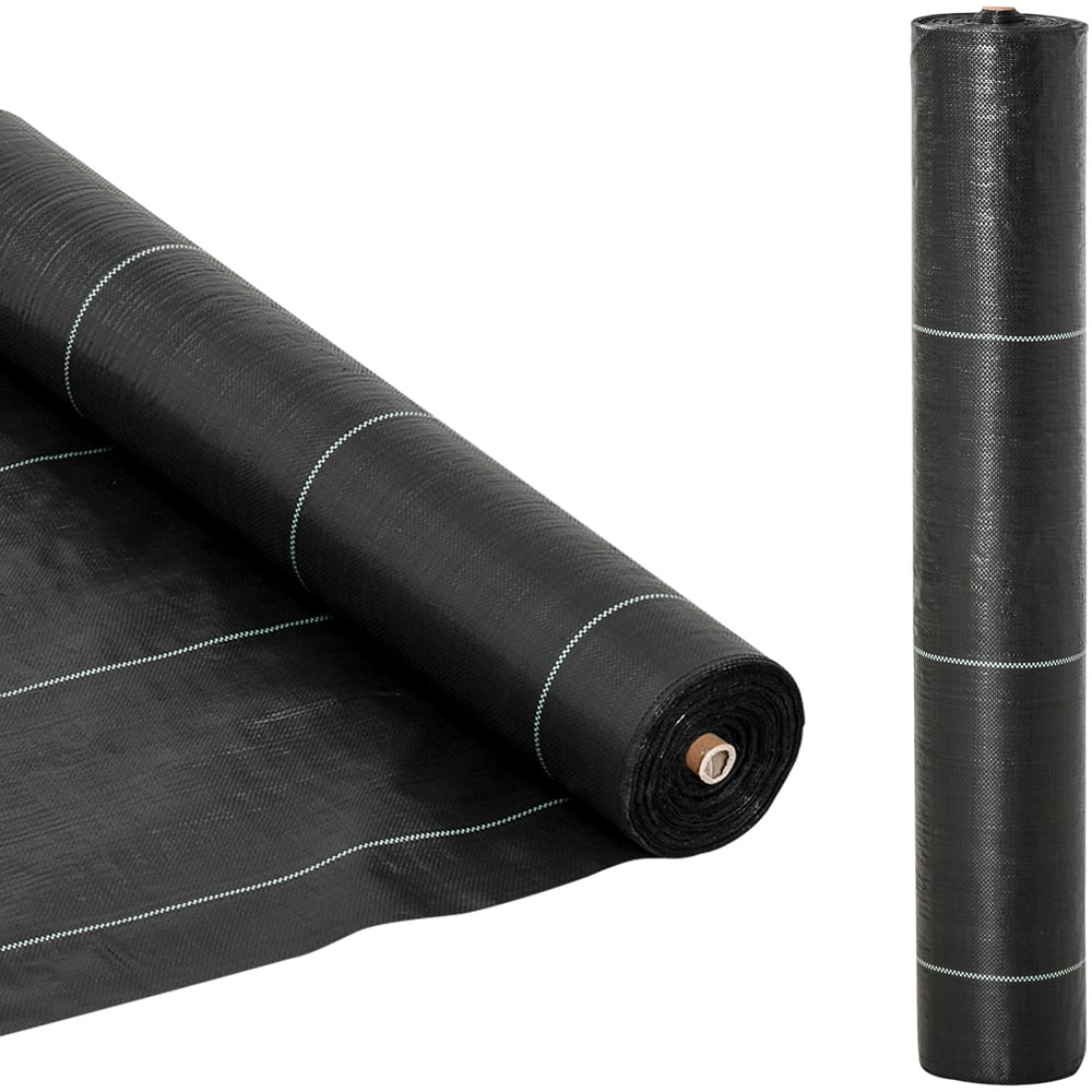 Outsunny Premium Heavy Duty Weed Barrier Gardening Mat 2 x 50m Image 3