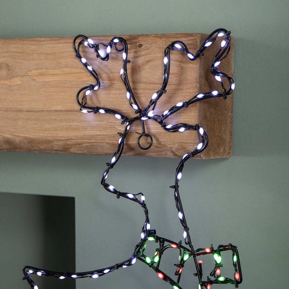 Samuel Alexander Multicolour LED FlexiBrights Light Up Reindeer Snowman Christmas Decoration Image 7
