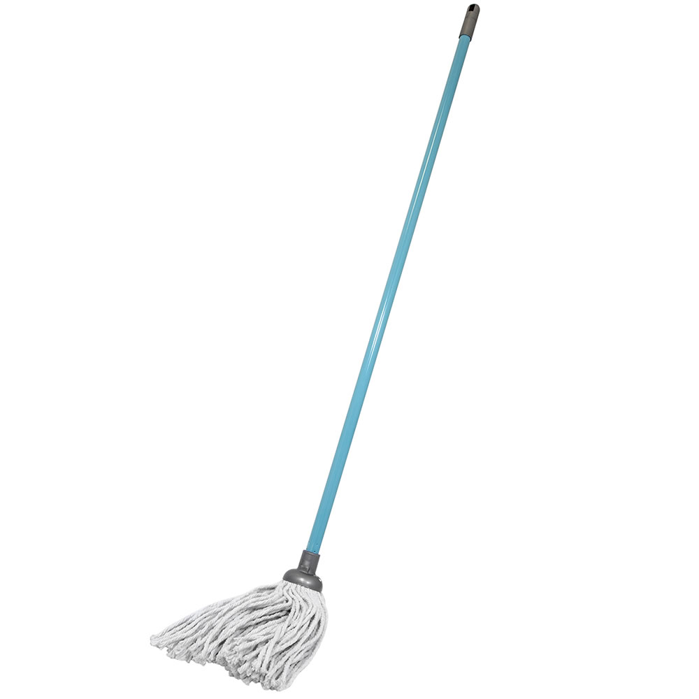 Wilko String Mop with Handle Teal Image