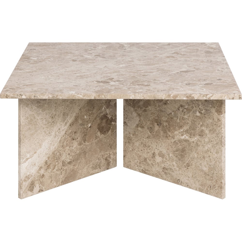 Florence Vega Brown Marble Coffee Table Image 3