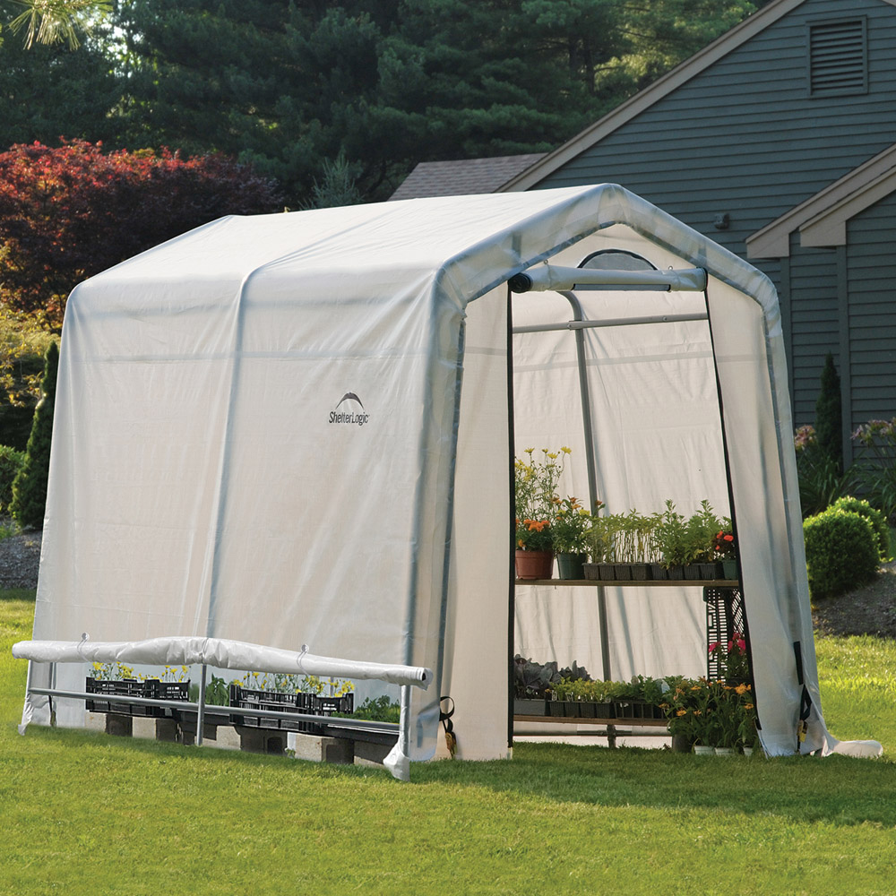 Rowlinson Shelter Logic 8 x 6ft Greenhouse Image 2