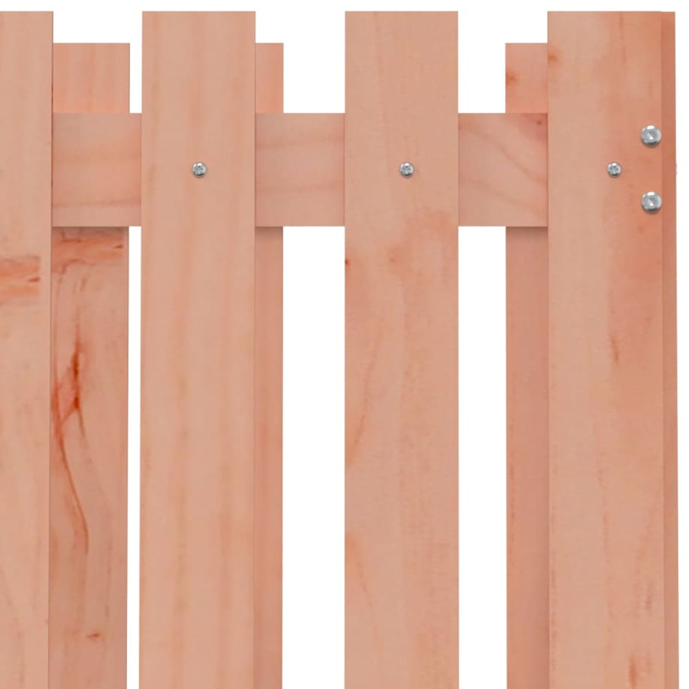 vidaXL Natural Solid Douglas Wood Fence Design Garden Planter 70 x 70 x 70cm Image 6