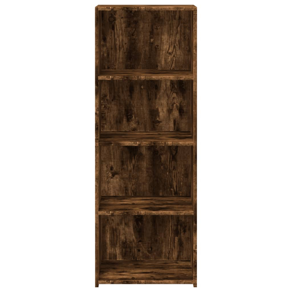 vidaXL 4 Shelf Smoked Oak Highboard Image 4