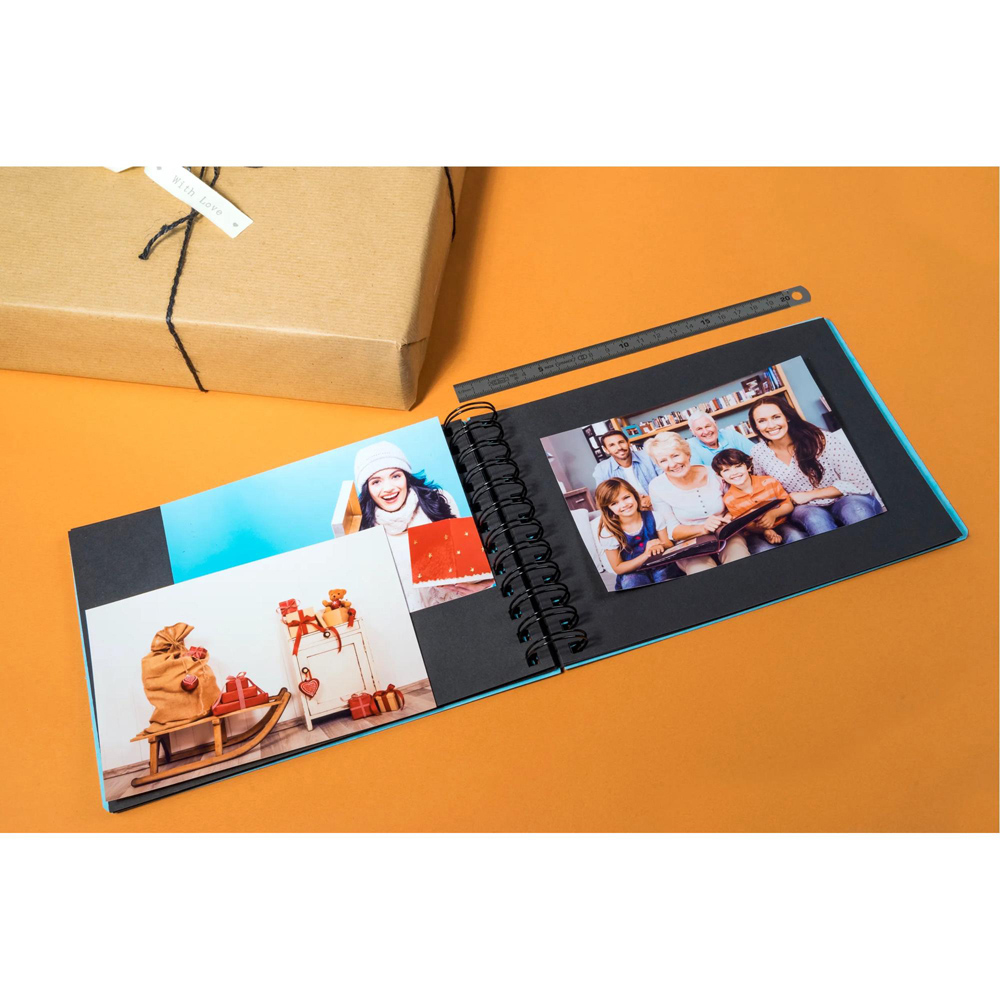 Exacompta Aquarel Multicolour Wirebound Photo Album 50 Pages 50 Photos Image 2
