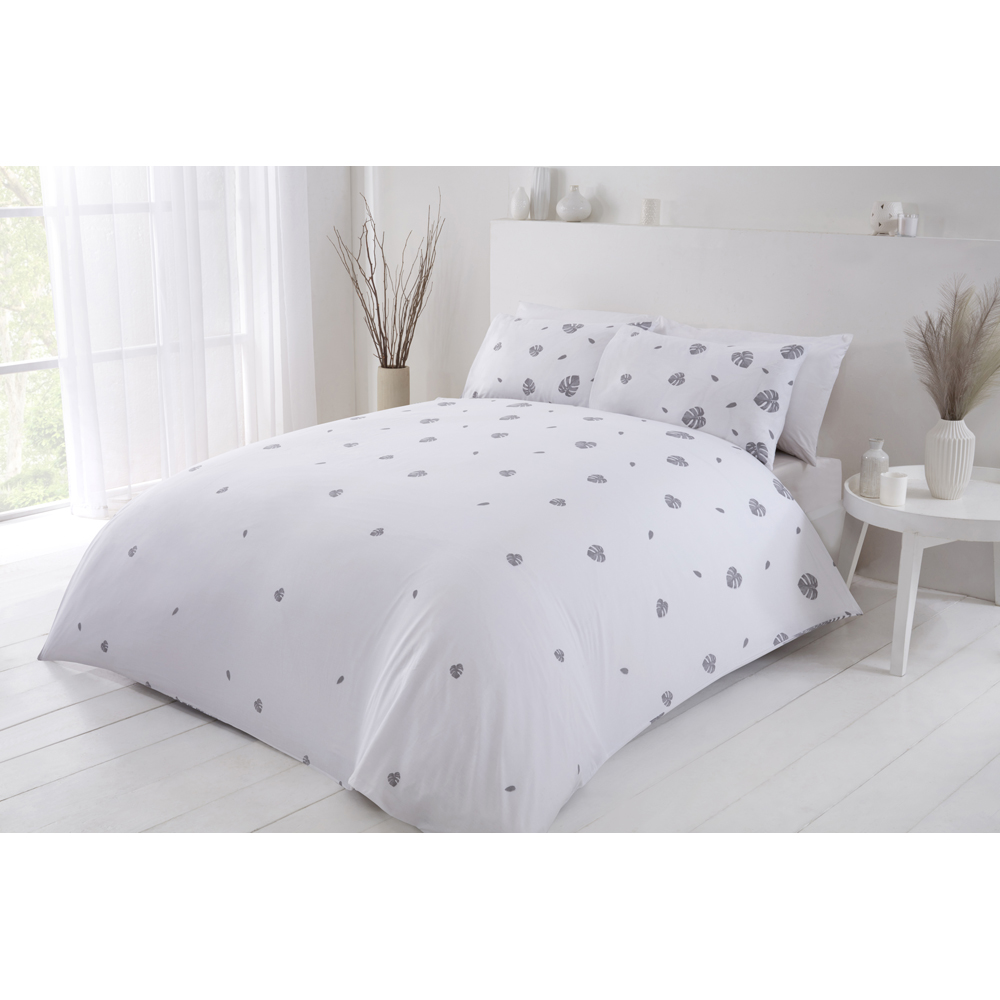 Rapport Home PH Tropics Double Grey Duvet Set Image 2