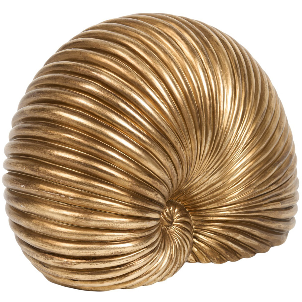 Golden Shell Ornament Image 4