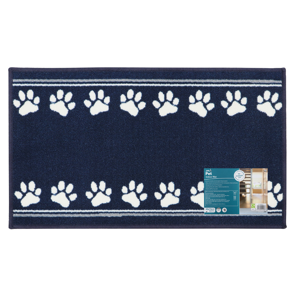 JVL Paws Parade Pet Mat 40 x 70cm Image 3