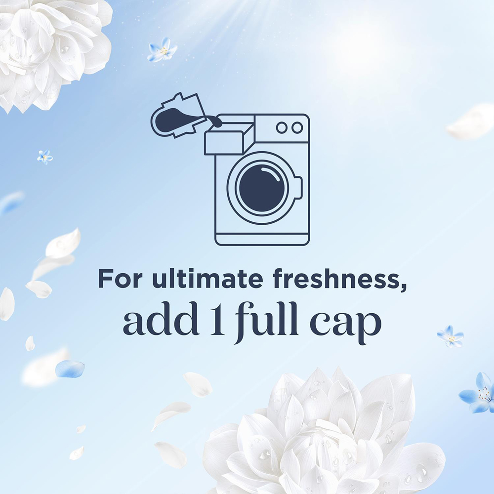 Comfort Pure Gently Fresh Hypoallergenic Fabric Conditioner 80 Washes 2.4L 4 Pack Image 6