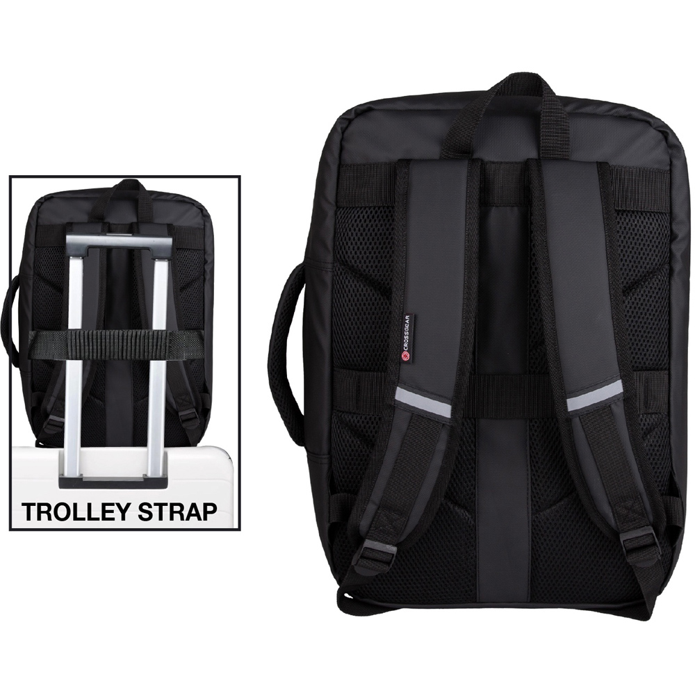Crossgear Colab Black Underseat Backpack 45cm Image 6