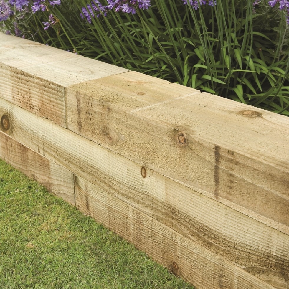 Non Creosote Railways Sleeper - 120cm Image