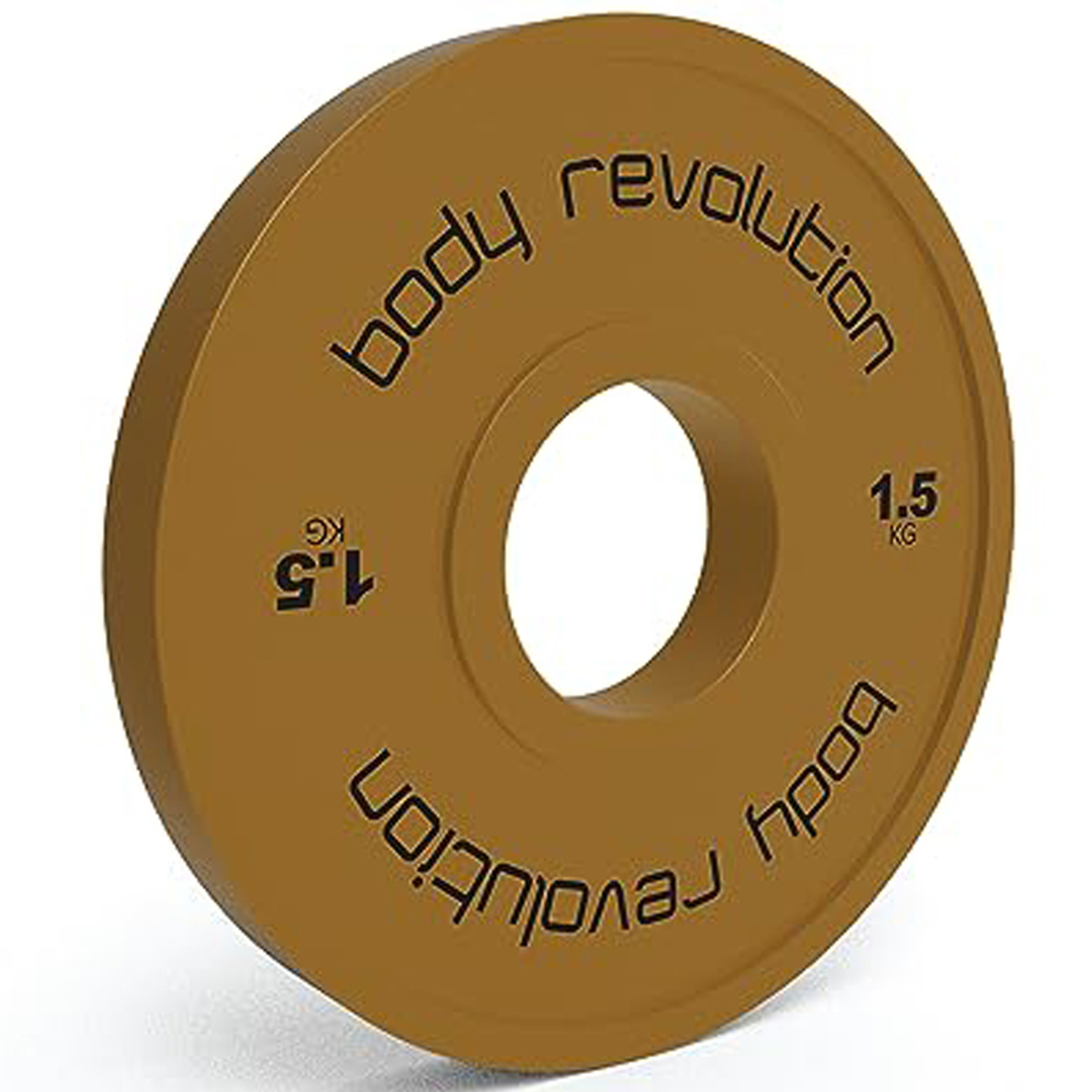 Body Revolution Fractional Bumper Plates Full Set 5kg Image 3