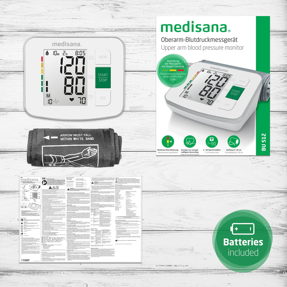 Medisana BU 512 Upper Arm Blood Pressure Monitor Image 5