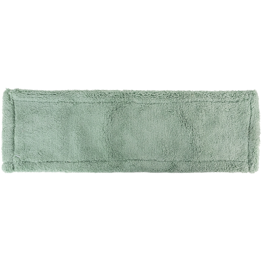 JVL Cleaning Green Replacement Microfibre Mop Pad 5 Pack Image 3