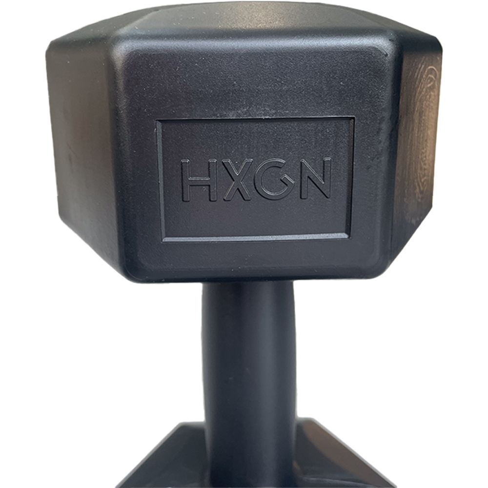 HXGN Black Hex Dumbbell 8kg 2 Pack Image 4