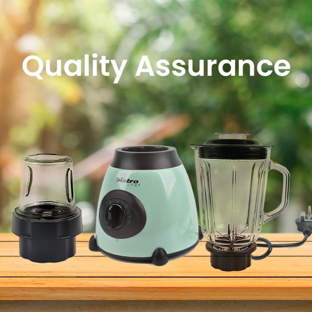 Alivio Bistro Chef 2-in-1 Green Mixer Blender 850W Image 8