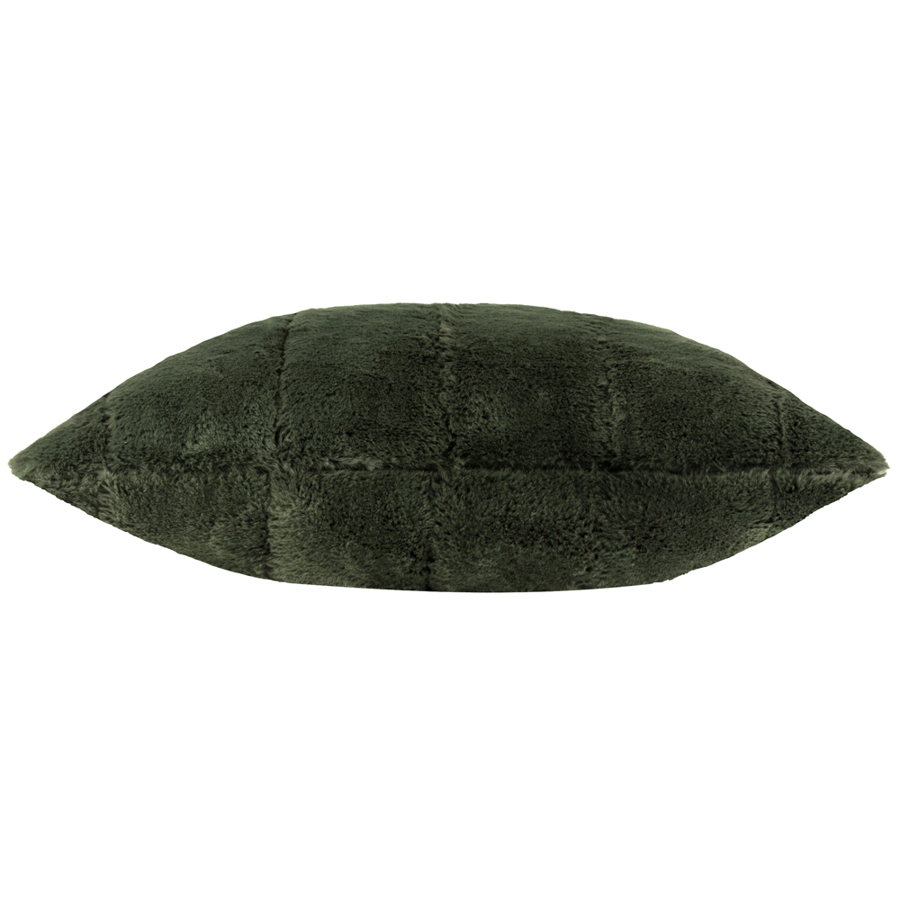 Paoletti Christmas Empress Pine Faux Fur Cushion 55 x 55cm Image 2