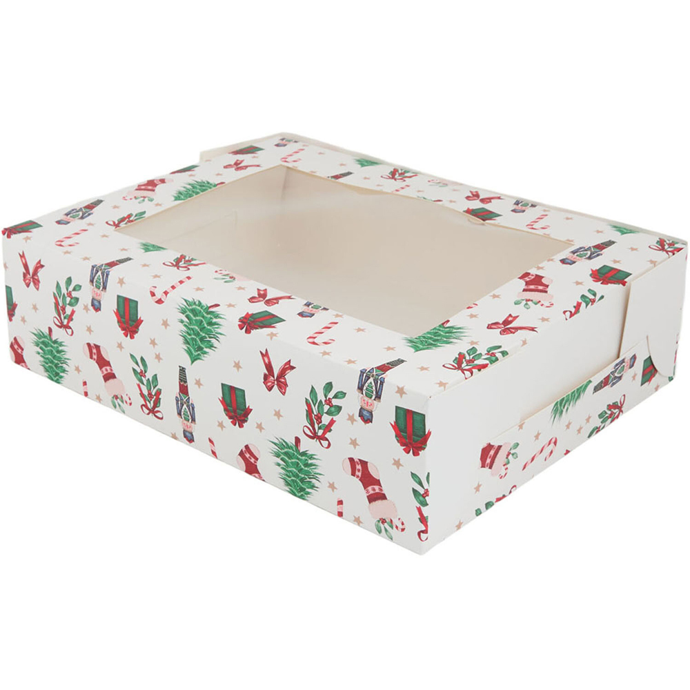 Christmas Printed Cake Box Image 5