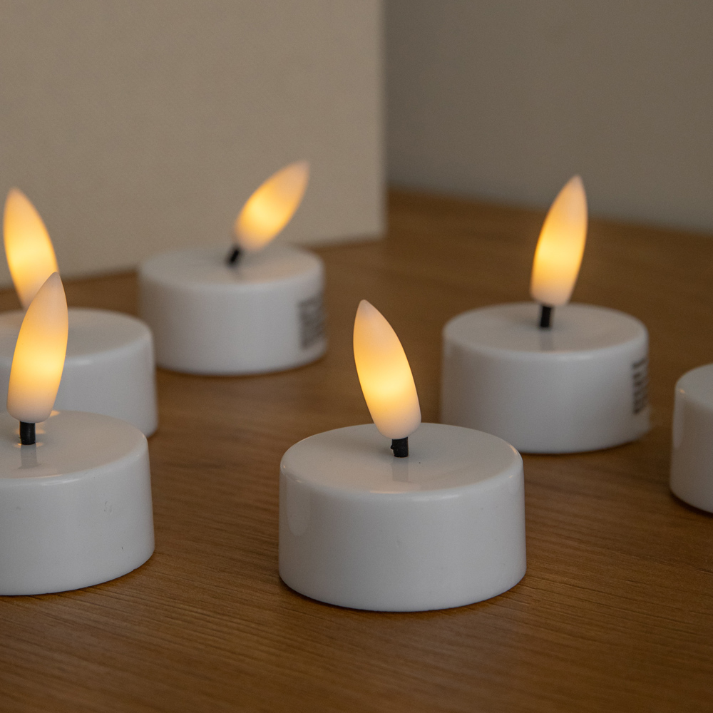 Samuel Alexander Flameless LED Tealight Candle 12 Pack Image 7
