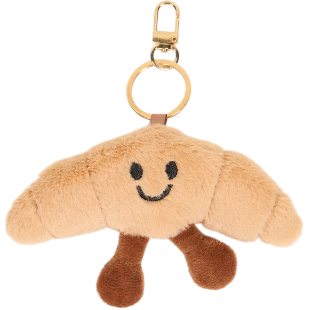Cute Pastry Keychain Brown Image 1