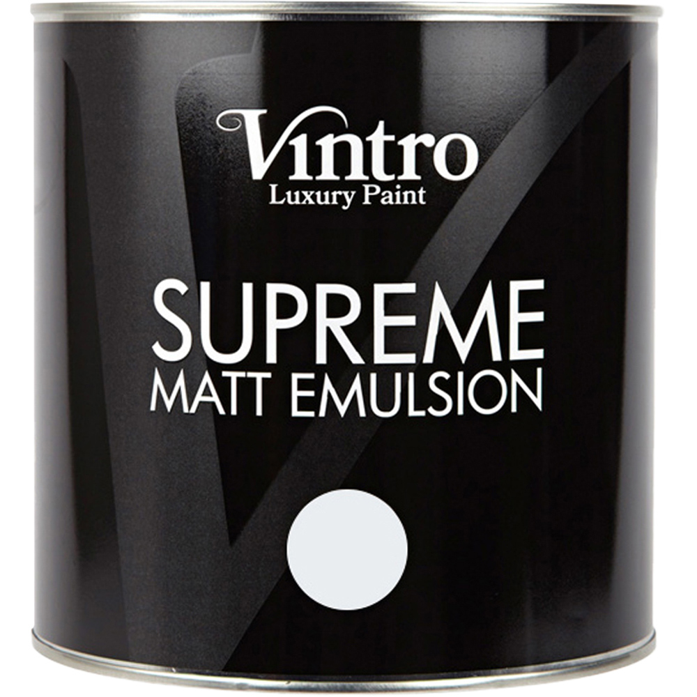 Vintro Paint Beau Blue Matt Emulsion Interior Paint 2.5L Image 2