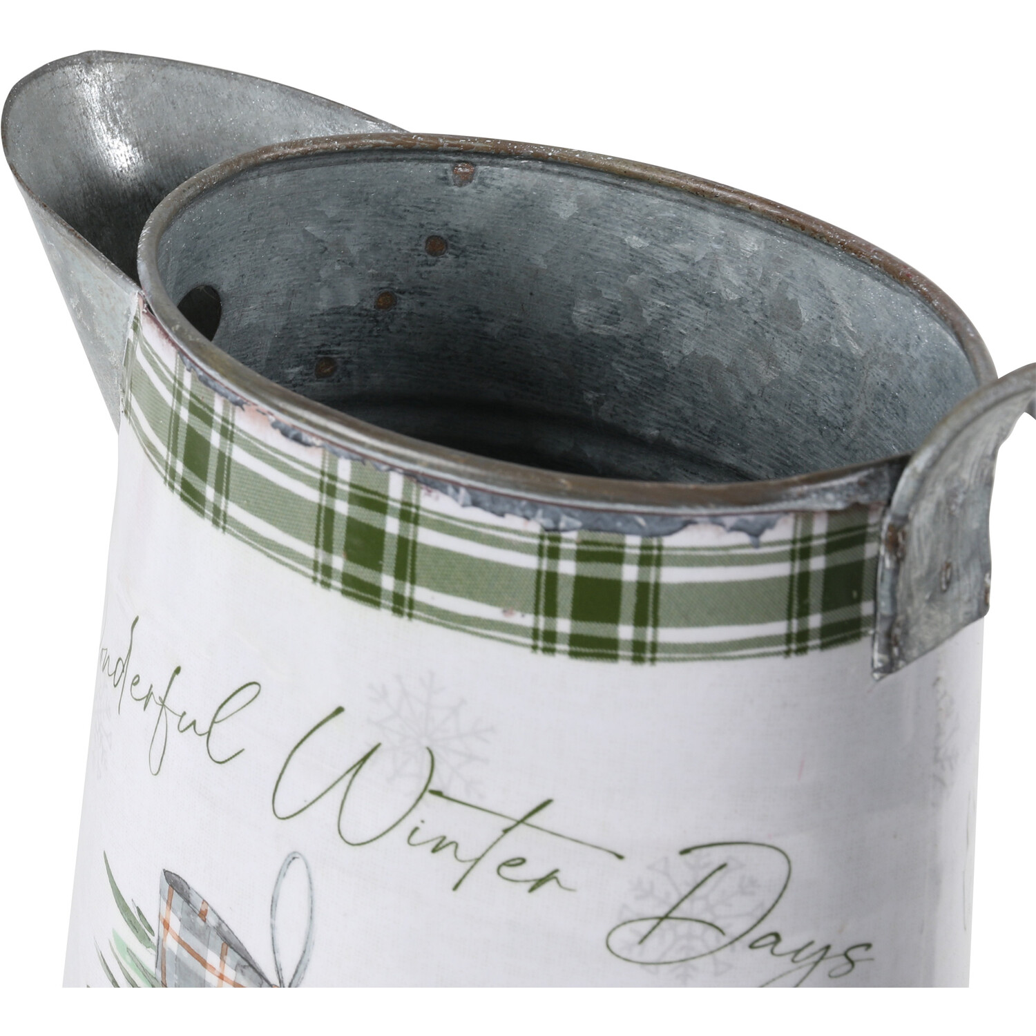 Winter Cottage Decorative Jug Image 4