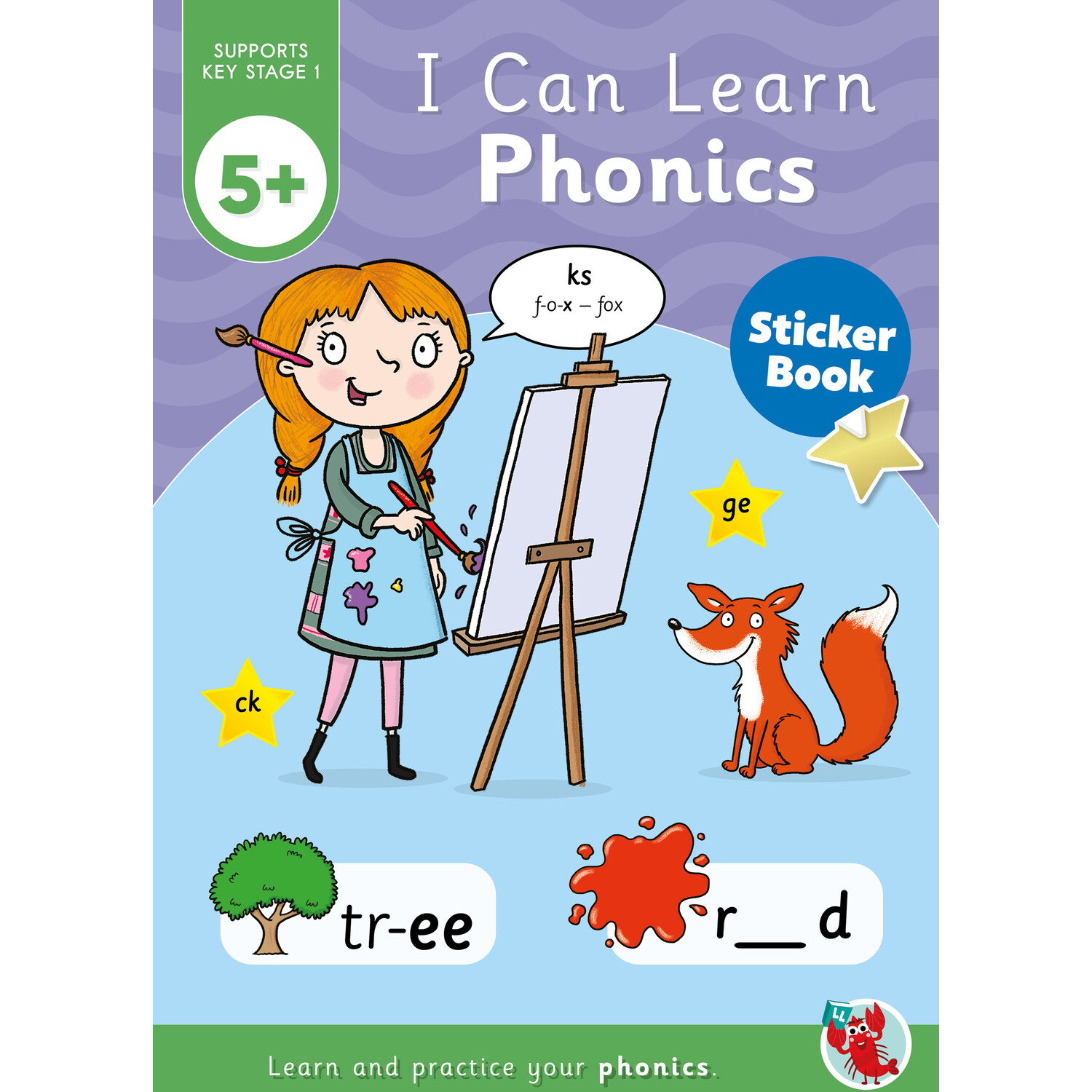 I Can Learn Phonics Sticker Book Image