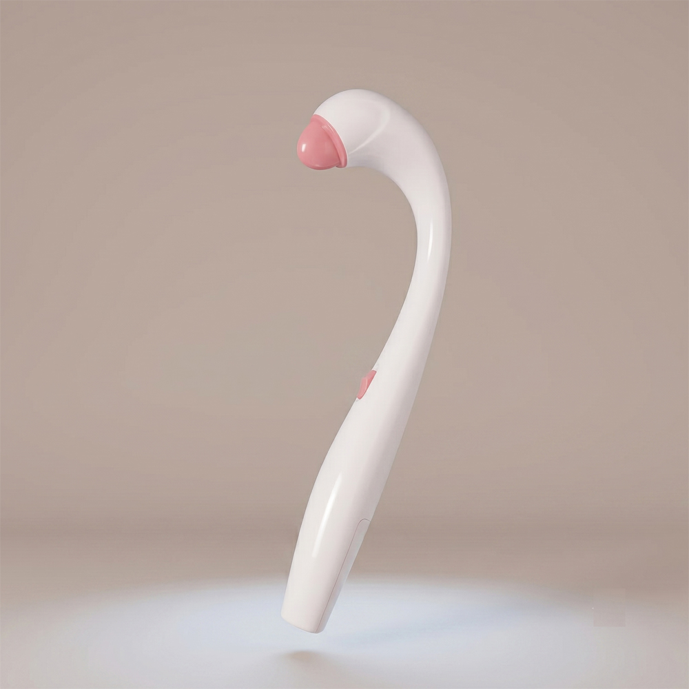 Avilo White Swan Shape Massager Image 4