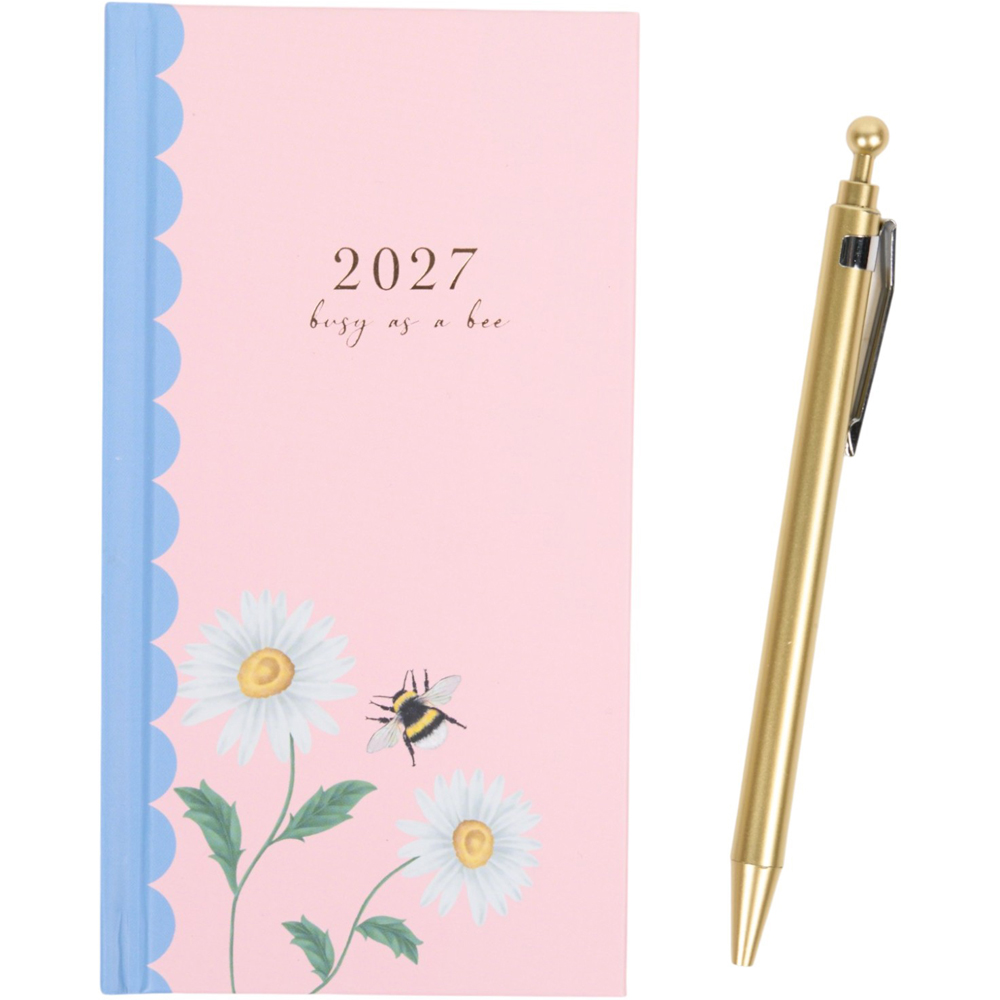 2027 Bee Diary Gift Set with Pen Image 4